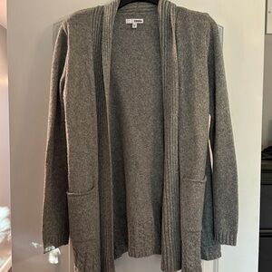 Sonoma Heather Gray Knit Cardigan
